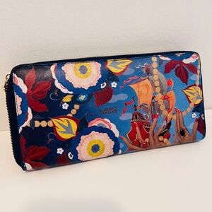 ICON Jeon Los Angeles Vintage Genuine Leather Wallet ALBERTO VARGAS Scheherazade